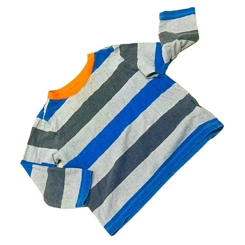Old Navy casual play pull-on shirt top striped long sleeve cotton Boys 2T